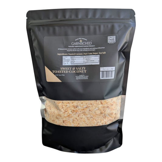 Sweet & Salty Toasted Coconut Drink Rimmer. 28oz