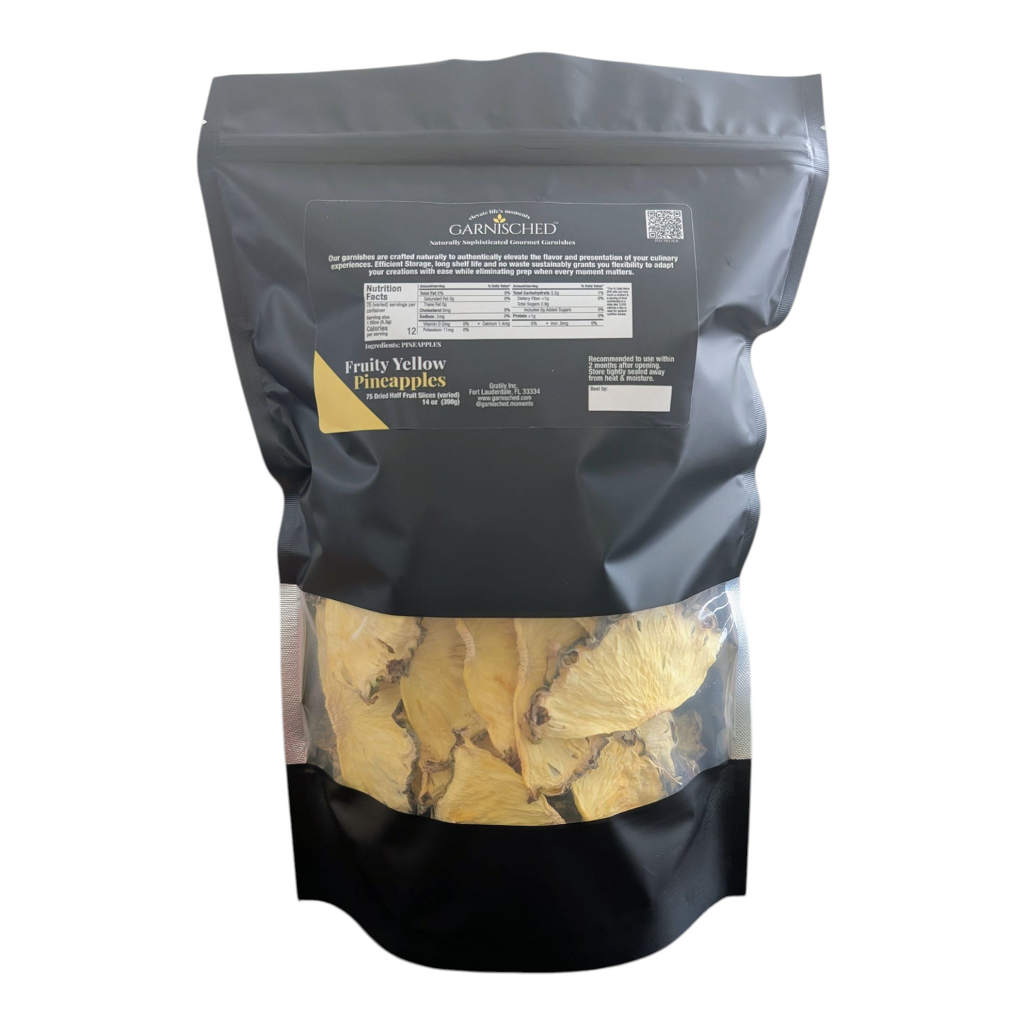 Fruity Pineapple Wedges: Large Bag